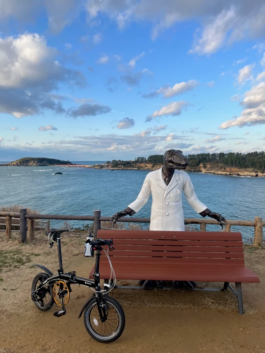 Tojinbo cliffs