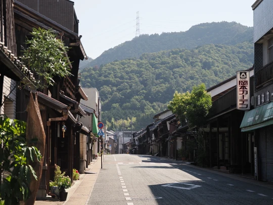 Udatsu-Lined Streetscape